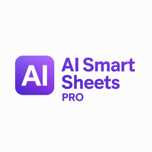 AI Smart Sheets Pro (1 Year)